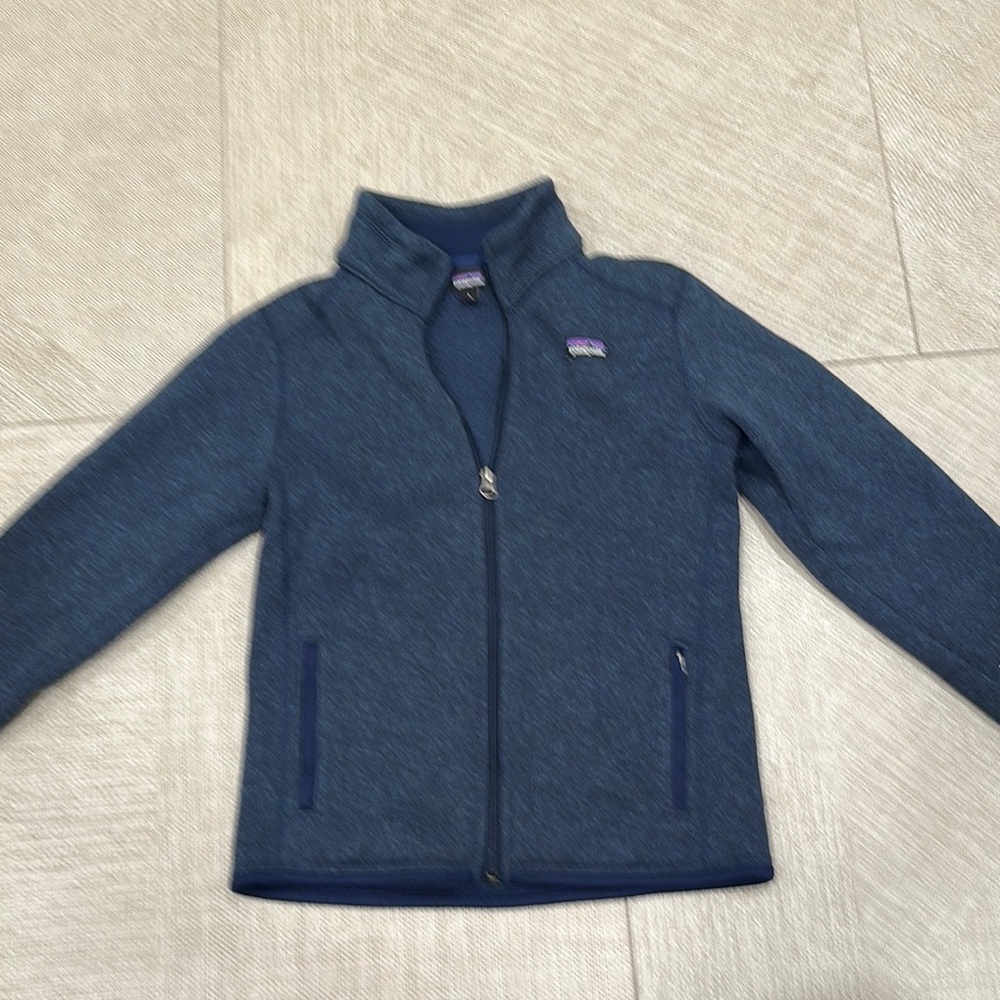 Patagonia Blue Full-Zip Jacket